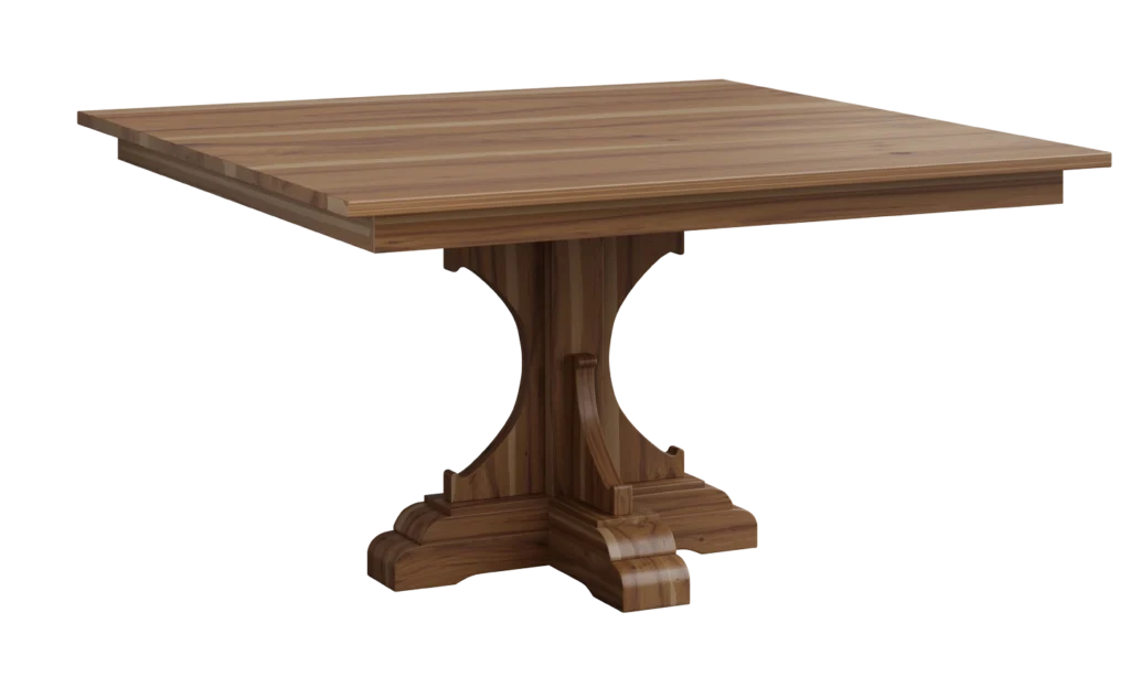 Adrienne Pedestal Table (Single Pedestal)